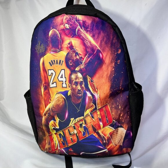 Kobe Bryant Other - Kobe Bryant Back Pack-Vintage-#24-NBA Basketball-Legend-Lakers-Lightweight-Cush